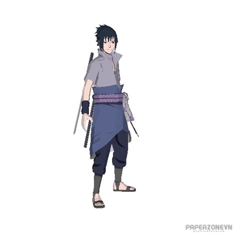 Naruto Figures Uchiha Sasuke Shippuden Paperzone VN