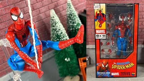 Mafex Amazing Spider Man 75 Reissue Medicom Toys Action Figure Review