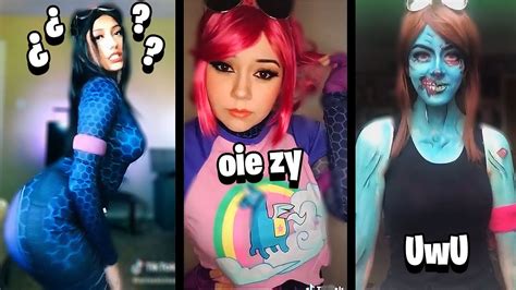 Los Mejores Cosplay De Skins Femeninas De Fortnite En Tik Tok Youtube