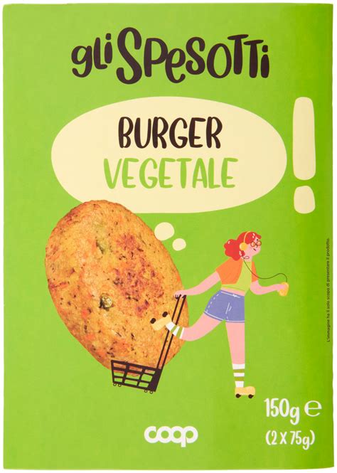 UniCoop Firenze Burger Vegetali 2 Pz 150 Gr