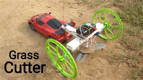 How To Make A Grass Cutter Car At Home Youtube