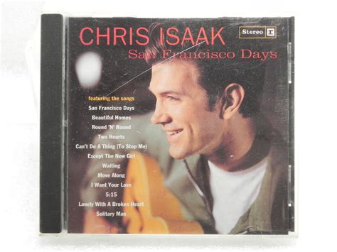 San Francisco Days Audio Cd By Chris Isaak Cd Case Cracked Ebay