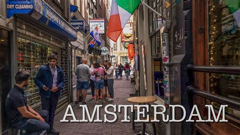 4k 50fps 🇳🇱amsterdam Saturday Afternoon In City Centre August 2022