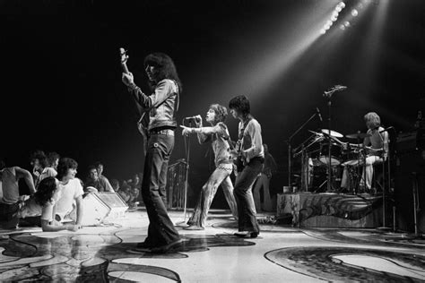 The Rolling Stones Vintage Concert Fine Art Print From Madison Square Garden Jul 26 1972 At