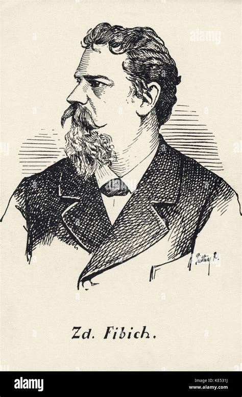 Zdenek Fibich Czech Composer 21 December 1850 15 October 1900 Stock