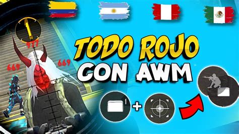 Como Disparar Rápido con AWM Free Fire en Celular 2024 PROJAKER