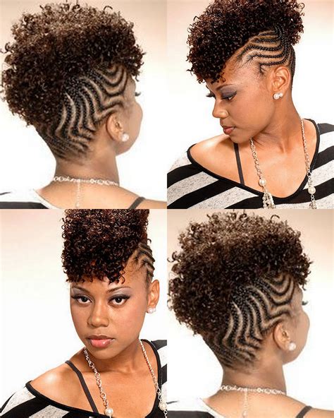 Mohawk Hairstyles For Black Women With Natural Hair