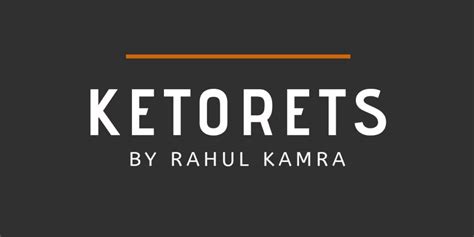 Ketorets By Rahul Kamra Keto Coach Buddy For Ketogenic Lifestyle