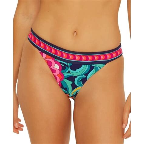 Trina Turk Swim Trina Turk India Garden Banded Hipster Bikini