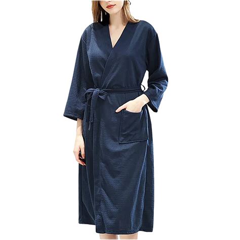 JGTDBPO Robes For Women Classic Unisex Premium Cotton Night Gown