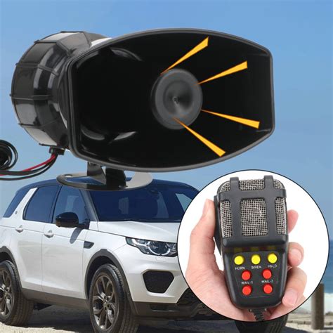 Car Police V W Electric Air Horn Siren Speaker Emergency Sound