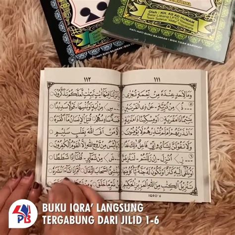 Buku Iqro Lengkap Jilid Iqra Bendel Besar Dan Kecil Ikro Anak Sampai