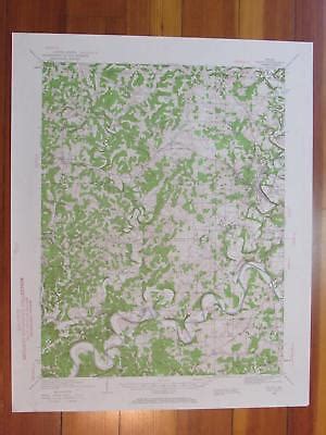 Oolitic Indiana 1960 Original Vintage USGS Topo Map EBay