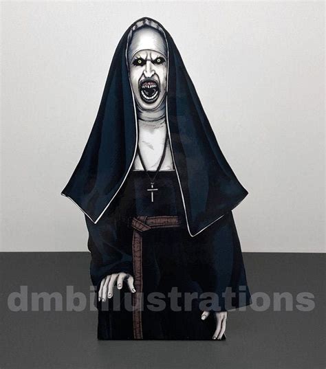 The Nun Valak Stand-up or Print - Etsy Canada | Stand up, Valak, Standing