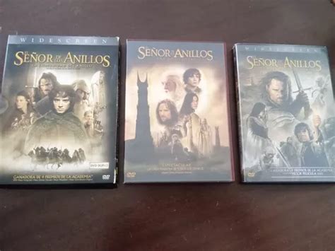 El Se Or De Los Anillos La Trilogia Completa Dvds Original Mercadolibre