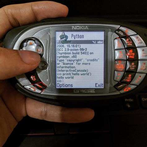 Nokia N Gage QD 2004 R Vintagemobilephones