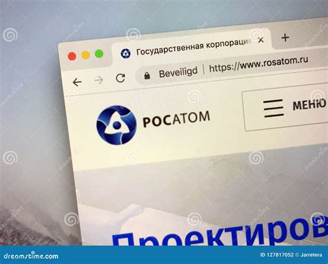 Russian Website Of The State Atomic Energy Corporation Rosatom