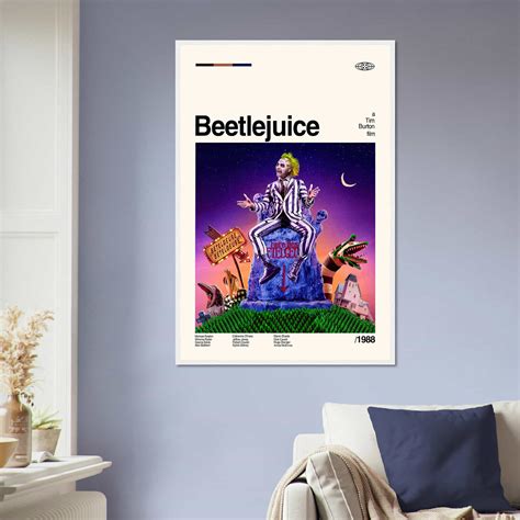 Beetlejuice Poster Beetlejuice Movie Beetlejuice Vintage Citiesbox