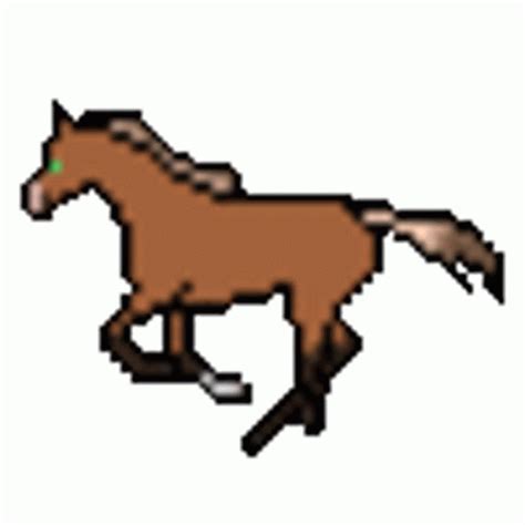 Horse Running Sticker - Horse Running Gifanimation - Discover & Share GIFs