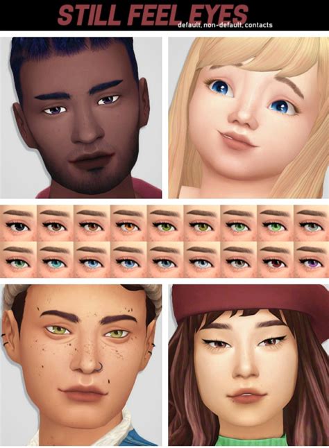 Sims 4 Maxis Match Eye Overlay