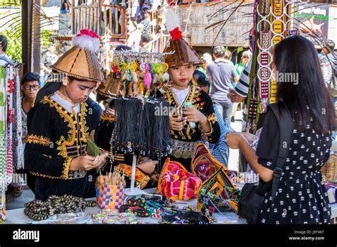 Gathering Of Indigenous Kadazandusan Groups On Last Day Of Pesta