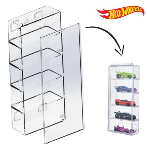 Expositor Modular Para Minis Hot Wheels Matchbox The King Of Boxes Colecionáveis