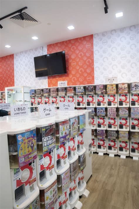 First Gashapon Bandai Official Store Opens In Singapore At Nex With