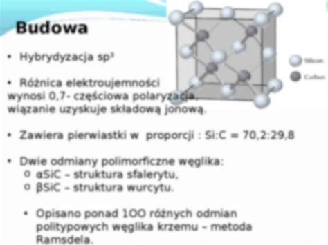 Węglik krzemu prezentacja Notatek pl