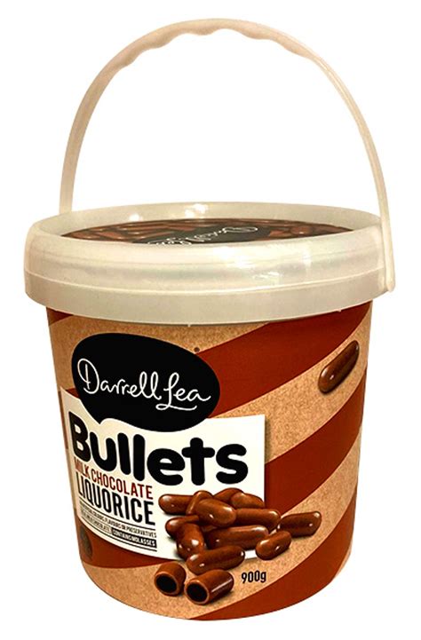 Darrell Lea Milk Chocolate Liquorice Bullets T Tub Purchase At The