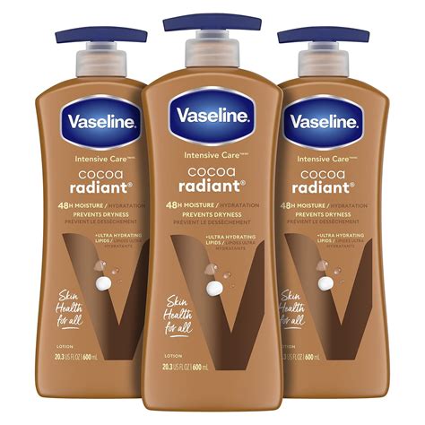 Buy Vaseline Intensive Care Body Lotion For Dry Skin Cocoa Radiant