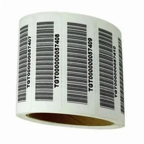 Printed Polyester Barcode Label At Rs Piece Printed Barcode Label