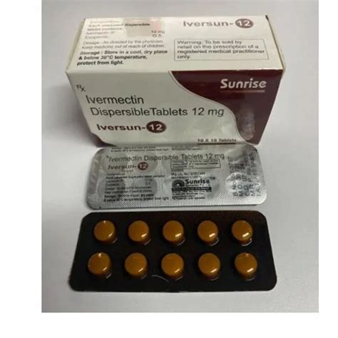 Ivermectin Iversun Mg At Rs Strip Of Tablets In Nagpur Id