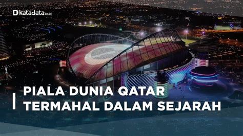 Video Piala Dunia Qatar Termahal Sepanjang Sejarah News Katadata Co Id