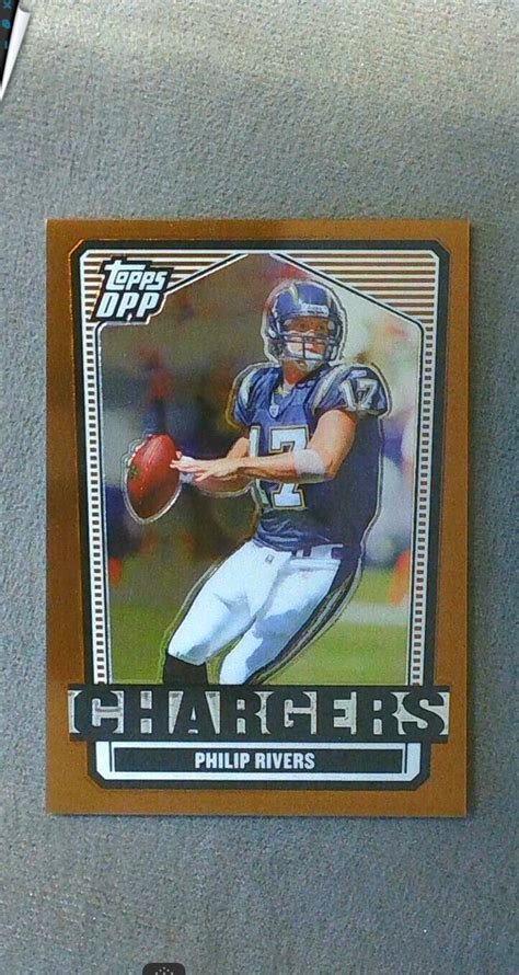 2007 Topps Draft Picks Prospects Chrome Bronze 7 Philip Rivers EBay