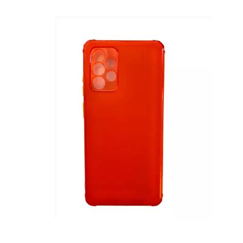 Generico Carcasa Para Samsung A52 A52s 5g Silicona Rojo