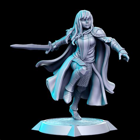 3d Printable Pre Supported Elune 32mm Dnd By Rn Estudio