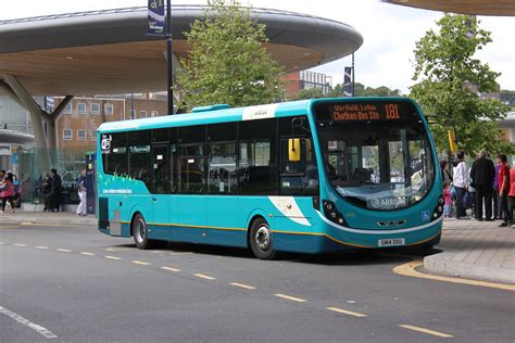 121985 Arriva Kent And Surrey Kt Gn14dxu Chatham Bus Stati Ken