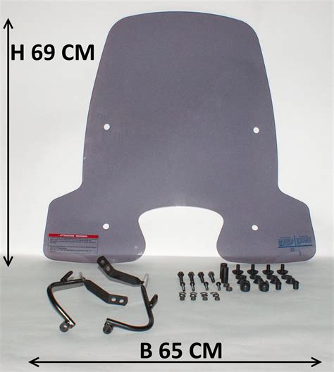 Max Parts Windscherm Smoke Hoog 69cm Kymco People S Imitatie