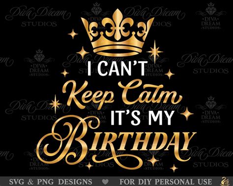 Keep Calm Its My Birthday Weekend