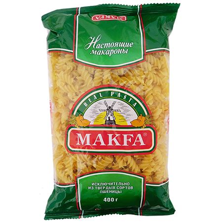МАКАРОНЫ МАКФА СПИРАЛИ 400ГР - купить по выгодной цене | Marco