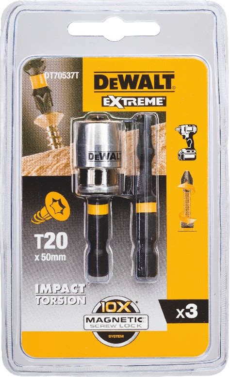 Dewalt Dt T Sada Bit Extreme Torsion T Mm Ks Magnetick