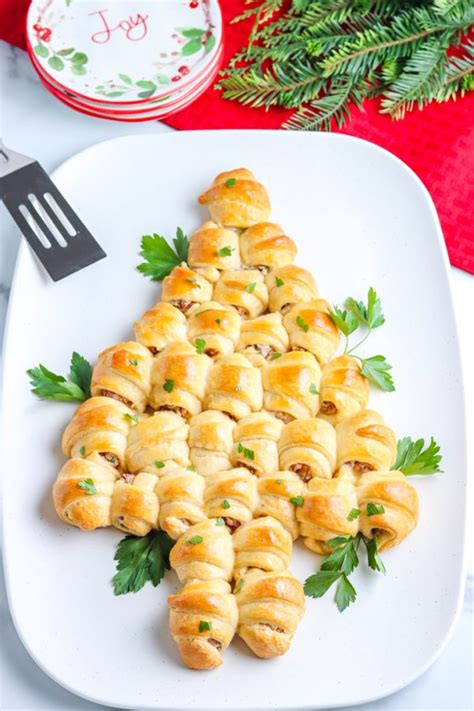 Pull Apart Crescent Roll Christmas Tree Easy Budget Recipes