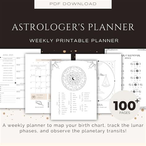 Astrology 2023 Planner Etsy