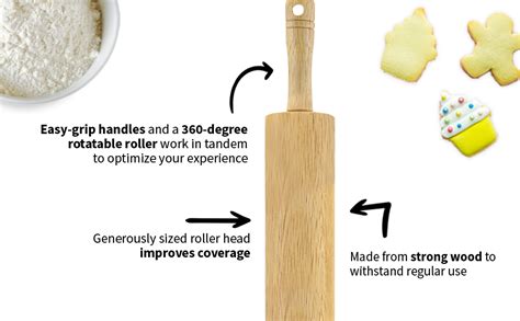 Farberware Classic Wood Rolling Pin Amazonca Home