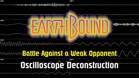 EarthBound Battle Against A Weak Opponent Oscilloscope