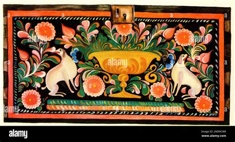 Popular Art In The Usa Mexican Style Chest Made Near Toas New Mexico