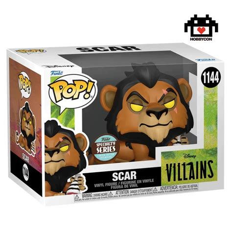 Scar Disney Villanos Specialty Series Funko Pop