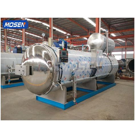 Industrial Automatic Loading Food Sterilizer Autoclave Water Spray