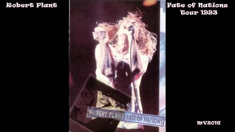 Fate Of Nations Tour 1993 Robert Plant Interview November 1993 YouTube