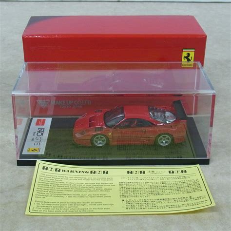 メイクアップアイドロン 143 フェラーリ F40 Gte ストリート 1995 レッド Em121a Make Up Eidolon